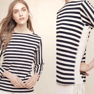 Pepin by Anthropologie Mariner Stripe Knit Sweater Top